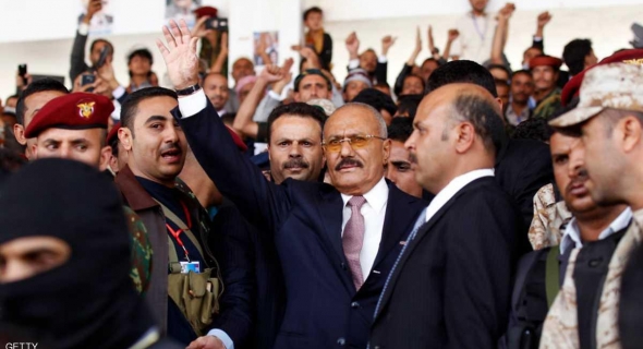 “صالح” يدعو لانتفاضة ضد “الحوثيين” وصفحة جديدة مع الجوار