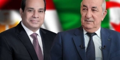 الرئيس السيسي يصل الجزائر  للمشاركة في القمة العربية