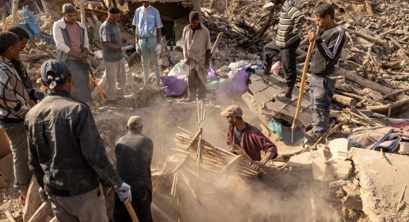 جسر جوي سعودي لإغاثة متضرري زلزال المغرب